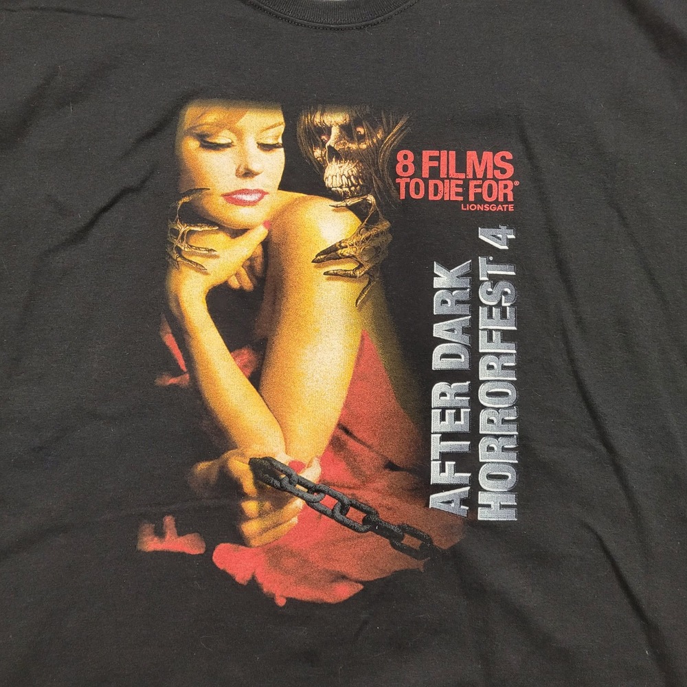 After Dark Horrorfest Shirt XL Lionsgate Horror Fest Shirt Movie Promo USA - Picture 3 of 13